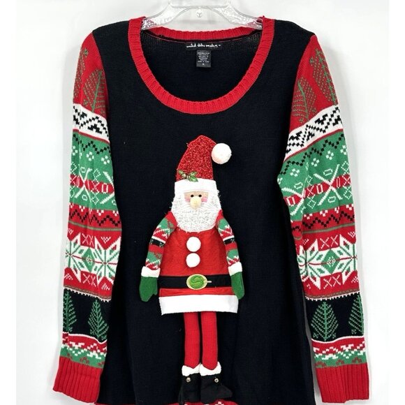 UNITED STATES OF SWEATERS ugly christmas sweater dress santa fair isle - Picture 1 of 7